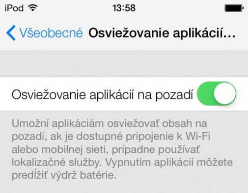 iOS 7 - základom sú dobre osviežené aplikácie
